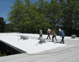 New Roof Coating Maintenance