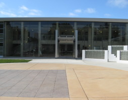 Cosmetology Building at San Jose City College Entrance