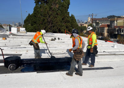 Built-Up Roofing at Garfield Pool