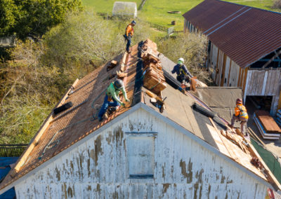 Cedar Shingle Roof Wilder Ranch Santa Cruz