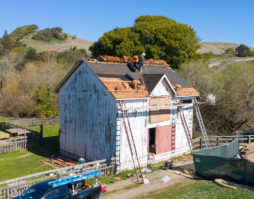 Shingle Roof Install Wilder Ranch Santa Cruz